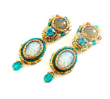 Boucles d'oreilles Maharadja a