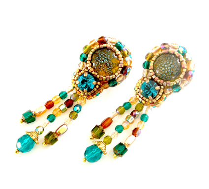 Boucles d'oreilles Maharadja b