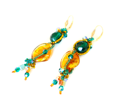 Boucles d'oreilles Persane b